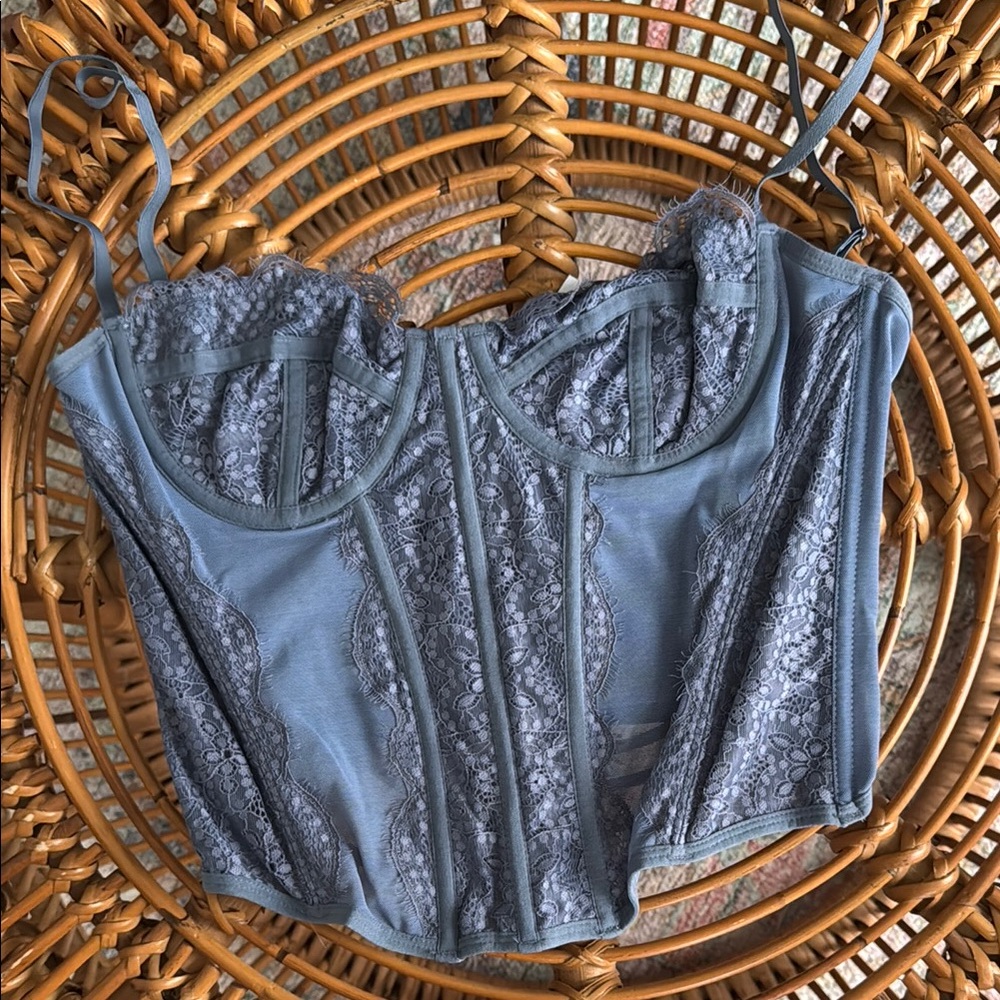 Urban Outfitters Lace Corset Top Size L